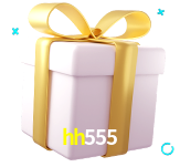 Receba seus bônus de boas-vindas no hh555