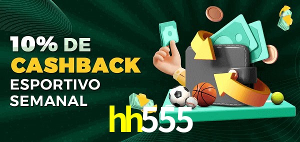 10% de bônus de cashback na hh555